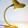 1950s French Yellow Desk Lamp