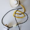 1950s French Yellow Desk Lamp 3