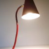1950s Red Desk Lamp 5