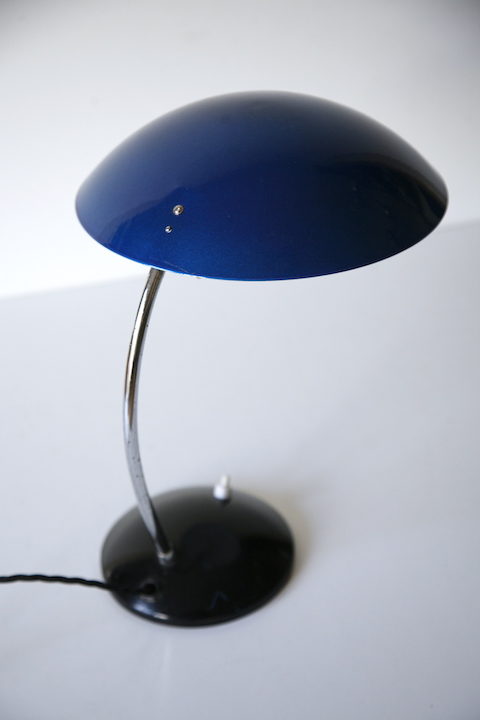 1960s Blue Desk Lamp 5