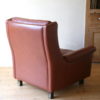 1960s Leather Chair by AB Nili Stoppmöbler Sweden 4