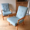 Pair of 1950s Parker Knoll Armchairs 1