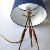 Pair 1960s Tripod Table Lamps 5