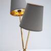 1950s Brass Double Table Lamp
