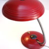 1950s Red Desk Lamp by Helo 5