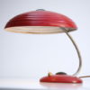 1950s Red Desk Lamp by Helo 6