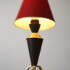 1950s Teak Red Lamp 3