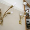 1950s Triple Wall Lights by Maison Lunel 1