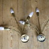 1950s Triple Wall Lights by Maison Lunel 5