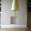 1950s Floor Lamp Cream Shade 4