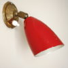1950s Red Wall Light 2