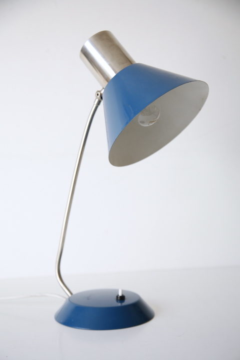 1960s Blue Desk Lamp 1
