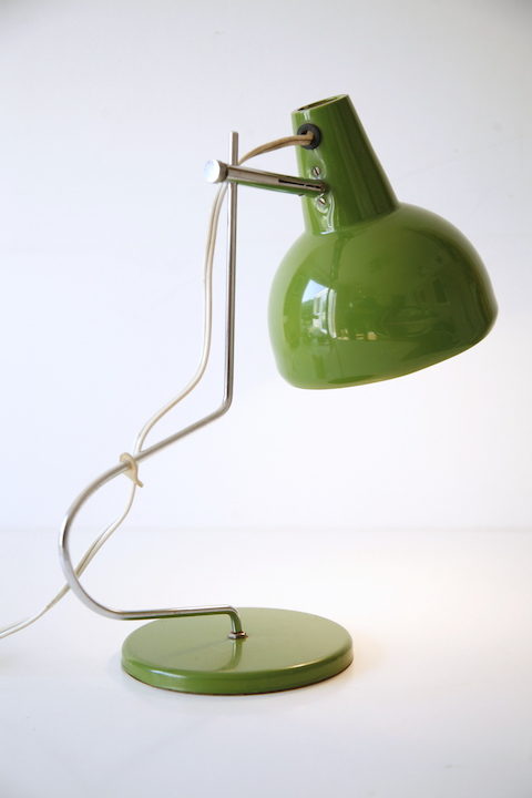 1960s Green Desk Lamp 1
