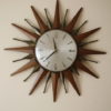 1960s Sunburst Clock