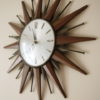 1960s Sunburst Clock 2