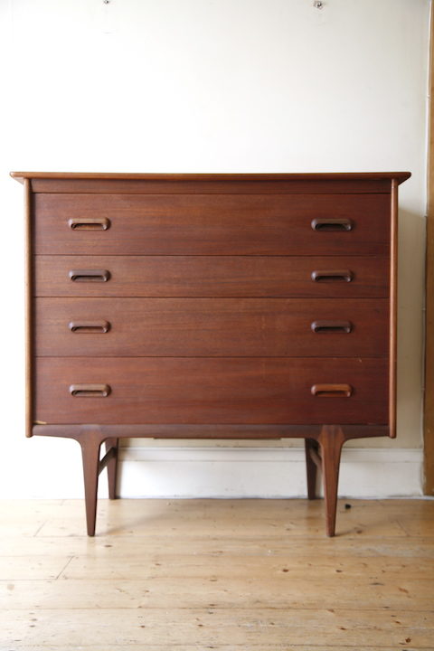 1960s Teak Chest of Drawers by Younger 2