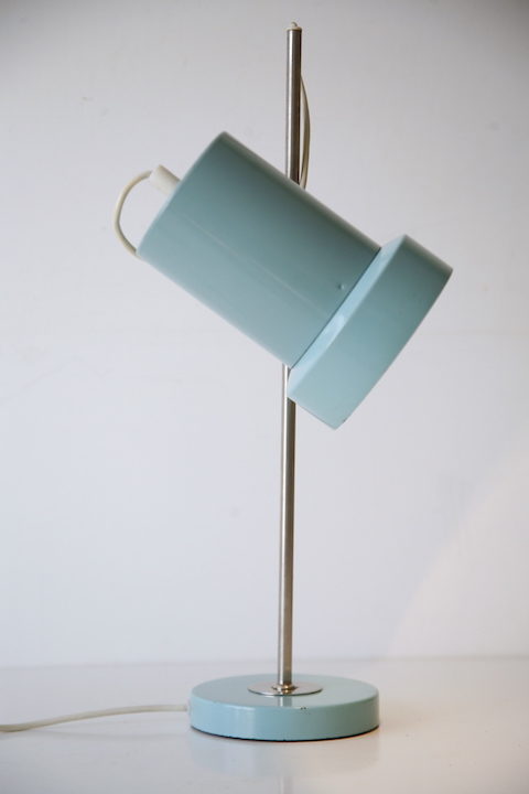 1960s Turquoise Desk Lamp 1