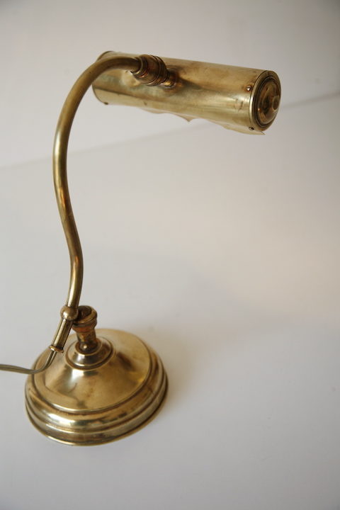 Vintage Brass Desk Lamp 5