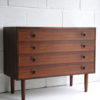 1960s Rosewood Chest of Drawers 1