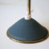 1950s Blue Brass Desk Lamp 2