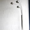 1960s Chrome Floor Lamp with Marble Base 2