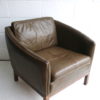 1960s Danish Leather Chair 1