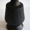 1960s Large Black Table Lamp 1