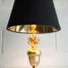 1960s Pineapple Gold Table Lamp 4