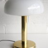 Vintage Brass Glass Desk Lamp 4