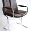 1970s Leather Armchair by Pieff 1