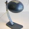 1970s French Blue Desk Lamp