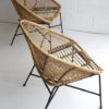 Pair of 1950s Wicker Chairs 2