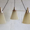Vintage 1950s Ceiling Light by Cone Fittings Ltd 2