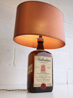 Rare 1960s Ballentines Bottle Table Lamp