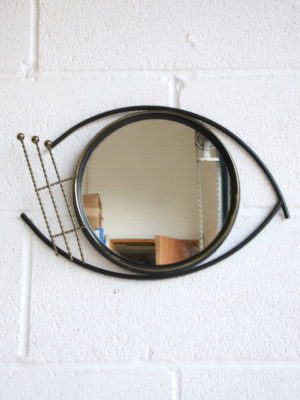 1950s Abstract Mirror