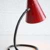 1950s Black & Red Desk Lamp