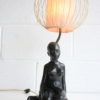 1960s Chalkware Figure Lamp 6