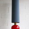 1960s Red Glass Floor Lamp 4