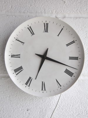 Rare 1960s Wall Clock by Henning Koppel