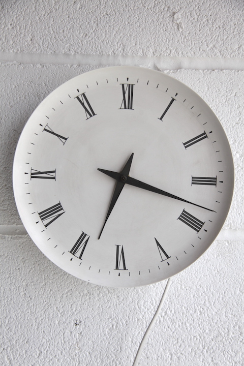 Rare 1960s Wall Clock by Henning Koppel