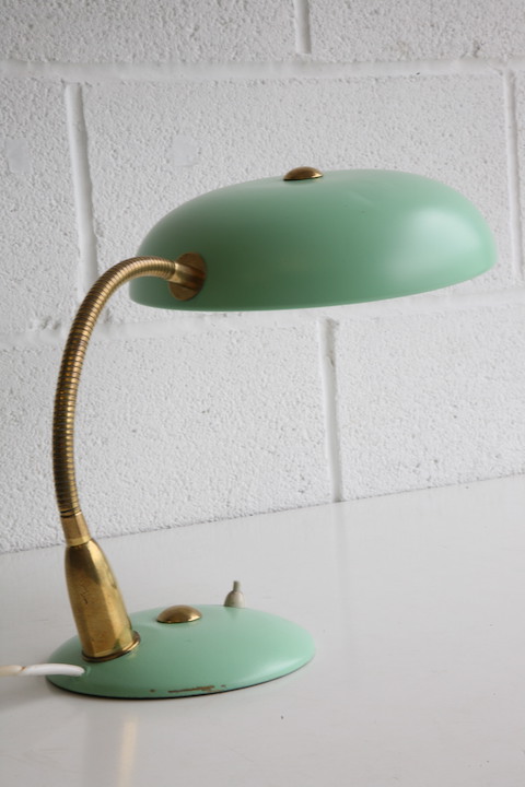 1950s Green Desk Lamp 2