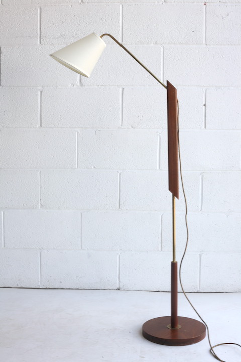 1960s Teak Floor Lamp 1