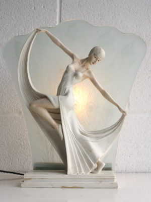 Art Deco Lady Lamp 2