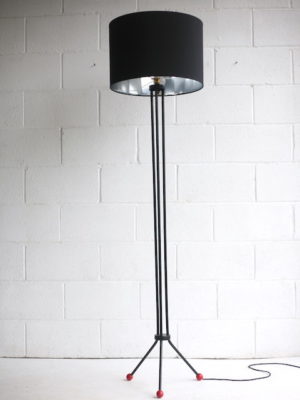 1950s Atomic Tripod Floor Lamp 3