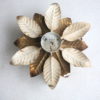 1970s Floral Wall Light 4