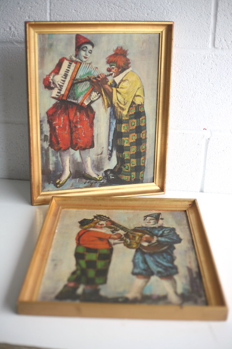 Vintage Clown Paintings 6