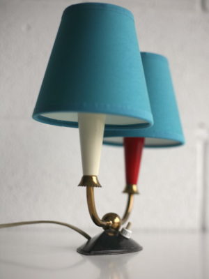 1950s Double Table Lamp 4
