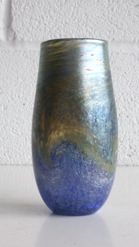 'Golden Seascape' Vase by Stuart Clarke 4