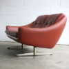 1960s Danish Leather Sofa 6