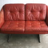 1960s Danish Leather Sofa 8